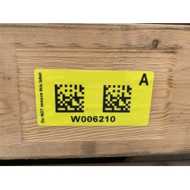 Etiketten für Holzpaletten