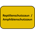 Reptilienschutzzaun / Amphibienschutzzaun